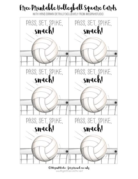 Volleyball Send Off Gifts, Free Volleyball Printables Gift Tags, Locker Treats Volleyball, Snack Bags For Sports Volleyball, Volleyball Game Snacks, Volleyball Game Snack Ideas, Volleyball Tournament Food Table, Volleyball Favors Gift Ideas, Volleyball Team Gifts Diy Cute Ideas