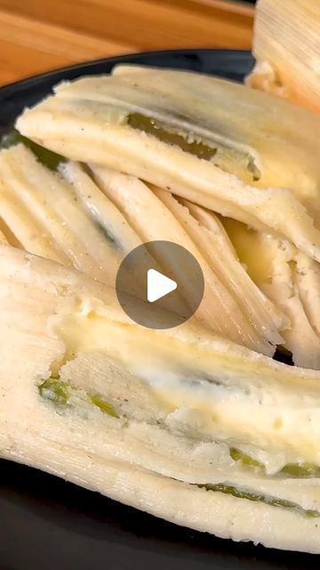 Hispanic Kitchen on Instagram: "Tamales de Raja con Queso 🫔🇲🇽
Recipe and 🎥: @lov.kari 👈

#recipes #tamalseason #mexicanfood #fyp #repost #conhambre #hispanickitchen" Cooking Con Claudia Tamales, Green Chili Cheese Tamales Recipe, How To Roll Tamales, Tamales De Queso Y Raja, Tamalada Party, Tamales Authentic Mexican, Instant Pot Tamales, Cheese Tamales Recipe, Con Queso Recipe