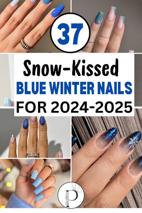 Blue winter nails, winter nails blue, winter blue nails, light blue winter nails, blue christmas nails winter, dark blue winter nails, ice blue winter nails, winter nail ideas, winter nail designs, winter nails 2025, winter nail inspo, winter nail colors, winter nails 2024 trends, winter 2025 nails, winter nails 2025 trends, nails 2025 trends winter, winter nails. Christmas Nails Simple Classy Blue, Marble Blue Nail Art, Winter Nails Snowflake Blue, Nail Art Designs For Hanukkah, Winter Nails Blue And Silver, Penguin Nail Art Winter, Ice Blue Snowflake Nails, Light Blue Plaid Nails, Winter Wonderland Nails Blue