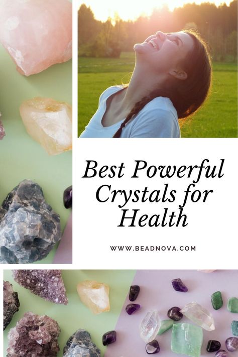 10 Best Powerful Crystals for Health - Beadnova Crystals For Health, Crystal Healing Chart, Powerful Crystals, Organ System, Mental Focus, Power Crystals, Crystal Meanings, Anger Management, Mood Swings