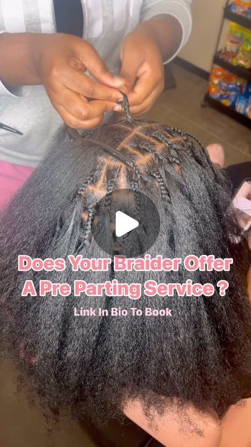 Houston Braider | SHSU BRAIDER on Instagram: "Does Your Braider Offer Pre Parting ?! If Not TAG THEM ! 🫣  • • This Service Has Made Room For The Girls Who Like Braids, Without Paying The Price Of $200+ For Knotless/Locs . It Makes It 10x Easier For Them To Braid Their Own Hair, Just A Little Less Than $100 !  • • Follow : @thebeyouttrap 🫶🏽 #houstonhairstylist #houstontx #htxknotless #htxbraider #houstonbraids #humbletxbraids #humbletxbraider #springtxknotless #springtxknotless #huntsvilletxknotless #huntsvilletxbraider #shsubraider #shsuhairsylist #shsuknotless #shsuboxbraids #houstonquickweave #htxqw #humbletxquickweave #humbletxweave" Parts For Locs, Parting For Locs, Pre Parting For Knotless Braids, Pre Parting, Knotless Locs, Quick Weave, Hair Life, The Girl Who, Locs