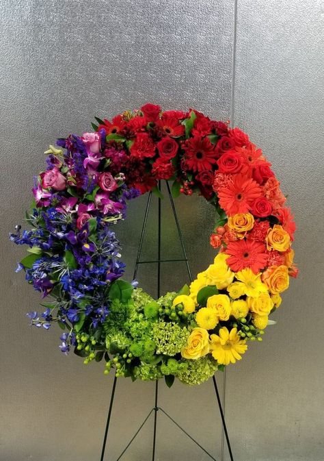 flower Anzac Wreaths, Japanese Flower, Creative Flower Arrangements, Flowers Shop, Floral Arrangements Diy, Cute Flowers, Japanese Flowers, Flower Ideas, Rainbow Art