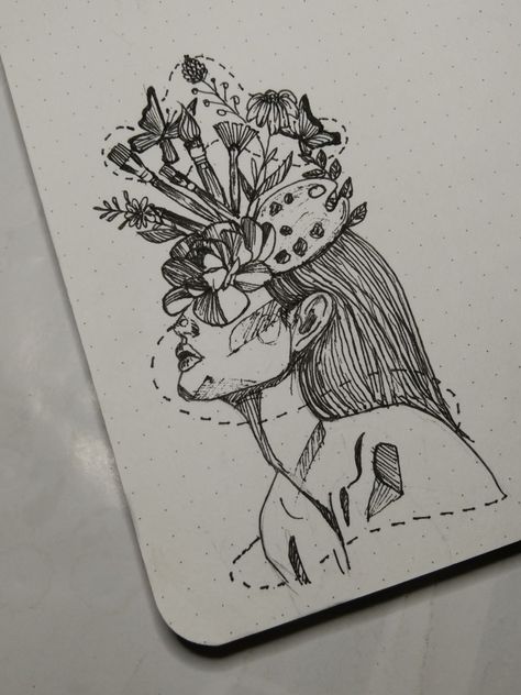 Identity Drawing, Libra Art, Life Sketch, Journal Therapy, Tools Drawing, Beauty Drawings, Bullet Journal Paper, Pen Art Drawings, Art Journal Therapy