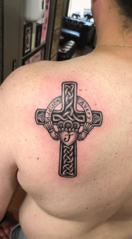 Irish Cross Tattoo, Christian Cross Tattoos, Celtic Cross Tattoo, Claddagh Tattoo, Irish Cross, Celtic Cross Tattoos, Tattoo Me, Cross Tattoos For Women, Cross Tattoos