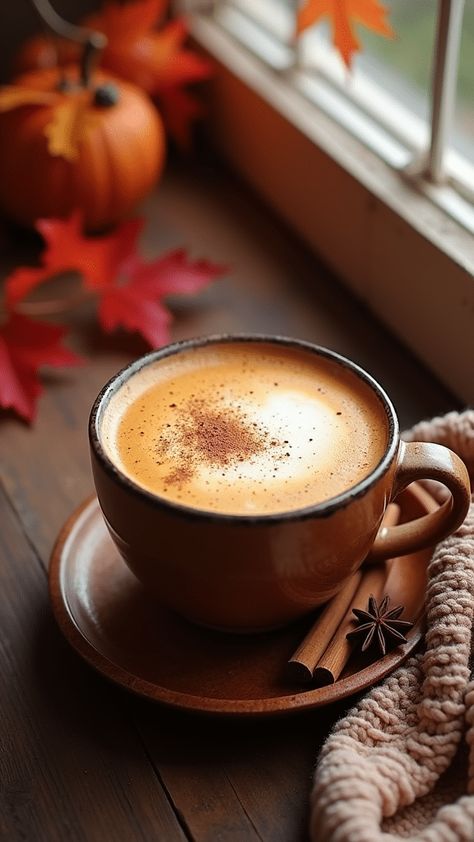 Pumpkin Chai Tea Latte Pumpkin Latte At Home, Pumpkin Chai Tea Latte, Chai Tea Latte At Home, Chai Drinks, Morning Chai, Pumpkin Chai Tea, Pumpkin Spiced Latte, Latte At Home, Tea Aesthetic