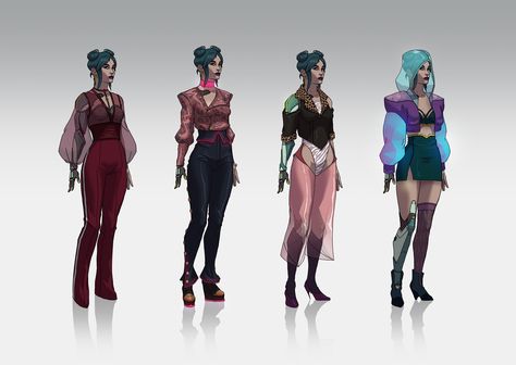 Cyberpunk Outfit Design, Cyberpunk Outfit Women, Cyberpunk Fashion Women, Middle Ages Clothing, Cyberpunk Outfit, Sci Fi Character Design, Sci Fi Clothing, Cyberpunk Clothes, Sci Fi Fashion