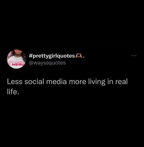 Tweets About Social Media, Less Social Media More Real Life, Instagram Is Not Real Life, Less Social Media, Real Time, Best Quotes, Real Life, Period