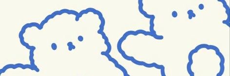 White Twitter Header, Blue Twitter Header, Carrd Stuff, Facebook Header, Blue Drawings, Cute Headers For Twitter, Twitter Header Aesthetic, Cute Banners, Blue Banner