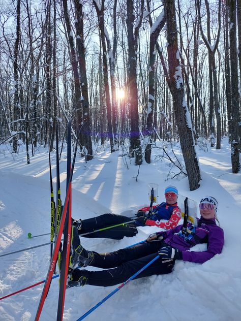 Xc Skiing Aesthetic, Cross Country Skiing Aesthetic, Frida Core, Crosscountry Skiing, Ski Europe, Yellowstone Winter, Skier Girl, Camping Pics, Skiing Aesthetic