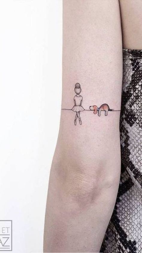 25+ Cute Beagle Tattoo Ideas and Designs | The Paws Tatoo Dog, Beagle Tattoo, Puppy Tattoo, Small Dog Tattoos, Dog Memorial Tattoos, Memorial Tattoos, Dog Tattoo, Trendy Tattoos, Dog Tattoos