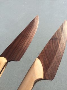 Wooden Knife, Handcrafted Knife, Wood Utensils, Wood Knife, Wooden Cake, Wooden Utensils, Knife Design, Into The Woods, Wooden Kitchen