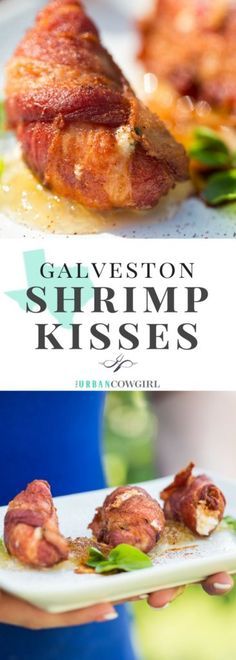 Shrimp Kisses, Bacon Wrapped Stuffed Shrimp, Bacon Wrap Shrimp Recipes, Caramelized Pineapple, Stuffed Shrimp, Recipes For A Crowd, Recipe Shrimp, Pineapple Sauce, Bacon Wrapped Shrimp