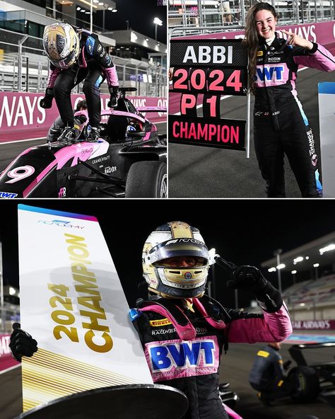 CONGRATS TO ABBI PULLING FOR WINNING THE 2024 F1 ACADEMY CHAMPIONSHIP 🏆 • Posted 2024-11-30T21:43:13.000Z • Via @espnf1 F1 Academy, Women's Sports, Sports Women, Social Media, Media, Sports