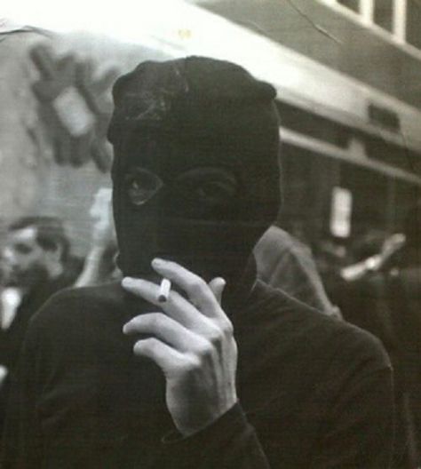 Mask, black and white, guns, gangster. Gang Culture, Gangsta Style, Pencak Silat, Badass Aesthetic, Bad Boy Aesthetic, 흑백 그림, Masked Man, Glitch Art, Black Mask