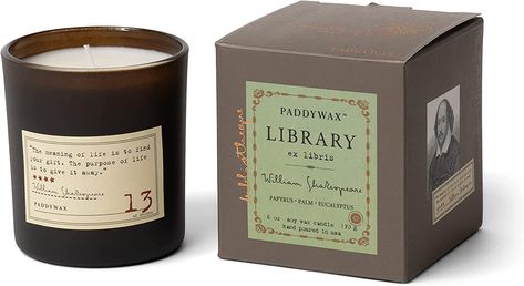 Gifts For Writers, Paddywax Candles, Cedar Candle, Travel Tin Candles, Candle Types, Cheap Gifts, Tin Candles, Unique Gift Ideas, 50th Gifts