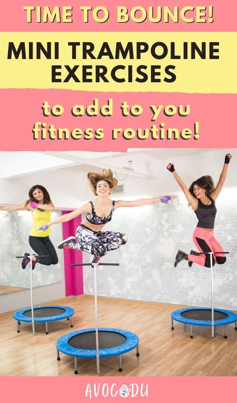 Why You Should Add Mini Trampoline Exercises to Your Workout Routine Mini Trampoline Exercises, Trampoline Exercises, Mini Trampoline Workout, Trampoline Workout, Mini Trampoline, Improve Balance, Low Impact Workout, Yoga For Beginners, Cardio Workout