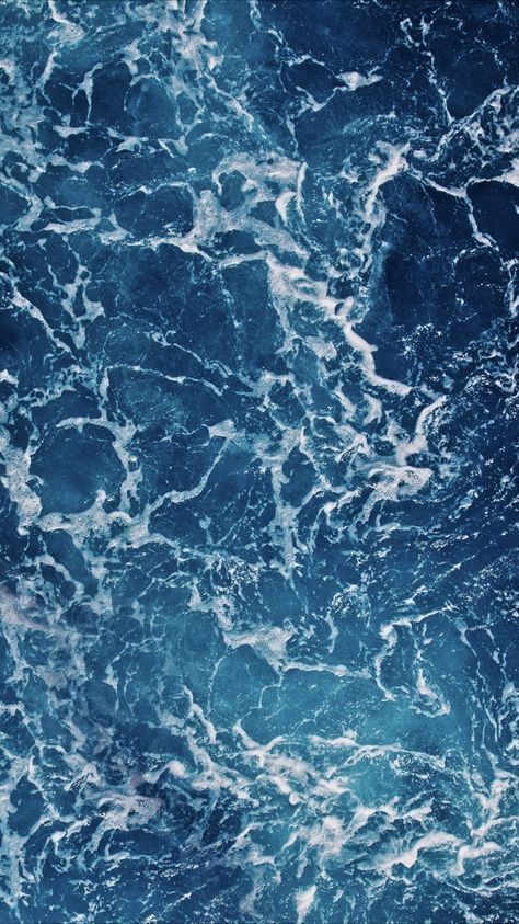 Blue Water Wallpaper, Ocean Texture, Sea Surface, Ocean Iphone, Blue Phone Case, Wallpaper Iphone Summer, Ocean Wallpaper, Wave Print, Photo Wall Collage