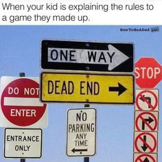 63 Fresh Memes To Wrap Up The Weekend Dead End Sign, Funny Road Signs, Dead End, Smosh, Dead Ends, Traffic Signs, Practical Jokes, Fresh Memes, Road Signs