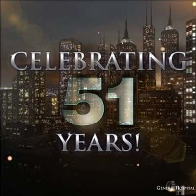 For the Week of April 7, 2014 - General Hospital's 51st year began with a Carlypalooza, a stairway to heaven, and a host of unsolved crimes. What was your favorite part of the GH 51 celebration? Join us this week as we reflect on GH�s impact on it�s viewers and discuss this week�s big events. Happy 51st Anniversary, 51st Wedding Anniversary, Kimberly Mccullough, 51st Anniversary, New Hit Songs, Jason Thompson, Luke And Laura, Wedding Happy, Tv Soap