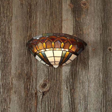 Rustic wall sconces