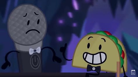 Taco And Microphone Inanimate Insanity, Taco X Microphone Inanimate Insanity, Inanimate Insanity Banner, Taco Appreciation, Microphone Inanimate Insanity, Microphone Ii, Taco Inanimate Insanity, Taco Ii, Taco Taco