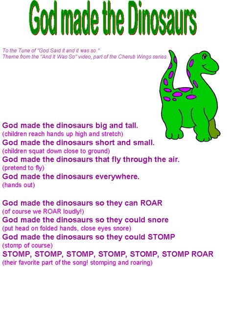 DLTK's Template Printing Dinosaurs Crafts, Dinosaur Poem, Dinosaur Facts For Kids, Preschool Dinosaurs, Childrens Bible Songs, Dinosaur Week, Archaeology For Kids, Dinosaur Songs, Dinosaur Lesson