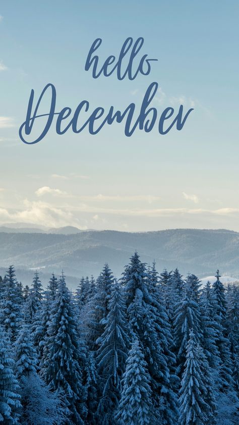 Hello Winter Wallpaper, Winter Instagram Story, Winter Phone Wallpaper, Instagram Story Post, November Wallpaper, Winter Poster, December Wallpaper, Iphone Wallpaper Winter, Winter Instagram