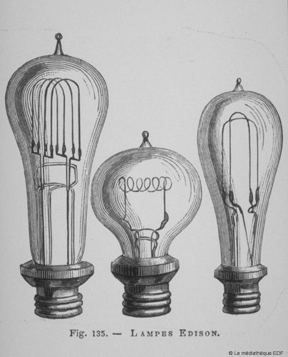 Edison Lightbulb Tattoo, Steampunk Drawing, Light Bulb Art, Black And White Graphic, Free Vintage Printables, Vintage Light Bulbs, Nostalgic Images, Art Journal Cover, Engraving Illustration