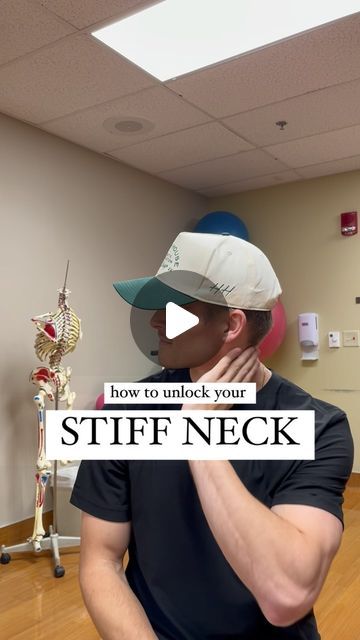 Dr. Paul Glowacki, DPT on Instagram: "TRY THIS MOBILIZATION FOR YOUR STIFF NECK 🚨 • Do you stretch your neck constantly only to find that it still feels tight after? You may be missing out if you’re only addressing your soft tissues • This technique allows you to rotate your neck further with less pain as it mobilizes the joints in your cervical spine • Give it a try and let me know if it works for you! • Dig the @huegahouse hat? Use promo code “PAUL15” for 15% off online #physicaltherapy #pt #workout #workoutmotivation #exercise #healthy #wellness #rehab #neck #spine #neckpain #pain #painrelief #mobility #stretching #yoga #pilates #sport #fitness #rehabilitation #sportsmedicine #injury" Mobility Stretching, Healthy Wellness, Stiff Neck, Cervical Spine, Sports Medicine, Neck Pain, Physical Therapy, Pain Relief, Promo Codes