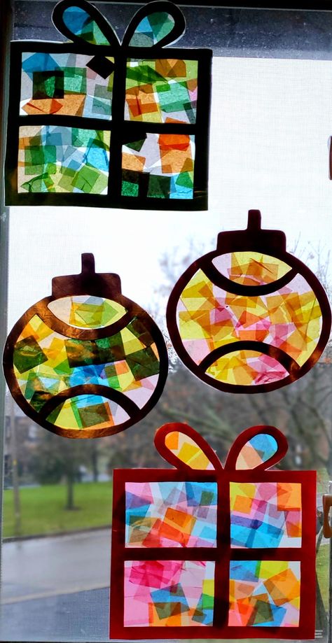 Advent Window Ideas, January Crafts For Toddlers, Christmas Art For Kids, Preschool Christmas Activities, December Crafts, Christmas Art Projects, Preschool Christmas Crafts, Toddler Arts And Crafts, Christmas Arts And Crafts