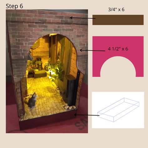 How to Make a Book Nook for Beginners (With Bookshelf Insert Patterns) - FeltMagnet - Crafts Making A Book Nook, Book Nook Templates, Book Nook Shelf Insert Diy Harry Potter, How To Make A Book Nook, Book Nook Ideas Diy, Book Nook Shelf Insert Diy, Nook Diy, Diy For Beginners, Bookshelf Insert