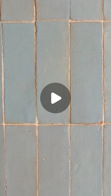 Riad Tile on Instagram: "No #sundayscaries over here! Even if your sky isn’t blue, this dreamy wall tiled floor-to-ceiling with our Belize Blue 2x6 Zellige is gorgeous enough to make up for it. Check out @howwedo208 to see them absolutely crush this project from start to finish.  🎞️: @howwedo208   #riadtile #riadtilezellige #belizeblue #bluetile #zellige #zelligetiles #morocco #handmade #glazedterracotta #tilesprojects #tileinstallation #featurewall #statementwall #luxeinteriors #diy #diyersofinstagram #renovation #bathroominspiration #bathroomdesign #interiors" Blue Zellige Tile, Riad Tile, Blue Bathroom Tile, Tiled Floor, Sunday Scaries, Zellige Tile, Statement Wall, Luxe Interiors, Blue Bathroom