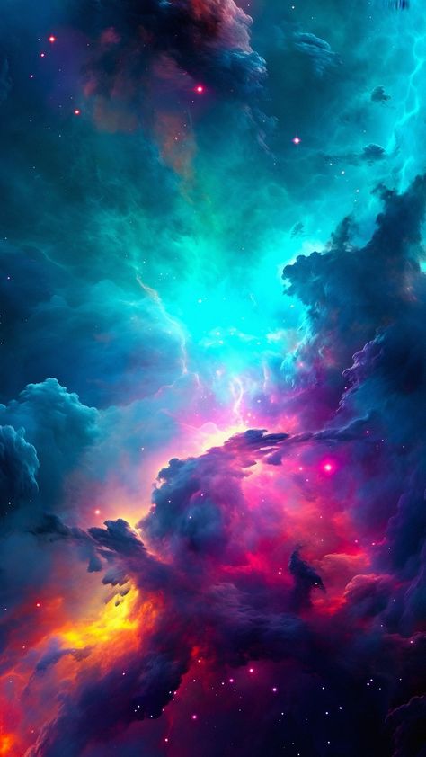 Galaxies Wallpaper, Dream Pictures, New Retro Wave, Colorful Clouds, Cute Galaxy Wallpaper, Cosmic Art, Trippy Wallpaper, Art Gallery Wallpaper, Galaxy Art