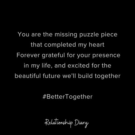 #myhero #myheart #lovequotesforhim #relationshipquotes #couplegoals #relationshipstatus Puzzle Piece Love Quotes, Missing Puzzle Piece Quote, Grateful For You Quotes Relationships, Puzzle Pieces Quotes, Best Fruits For Diabetics, Missing Puzzle Piece, Wedding Script, Soulmate Quotes, Grateful For You