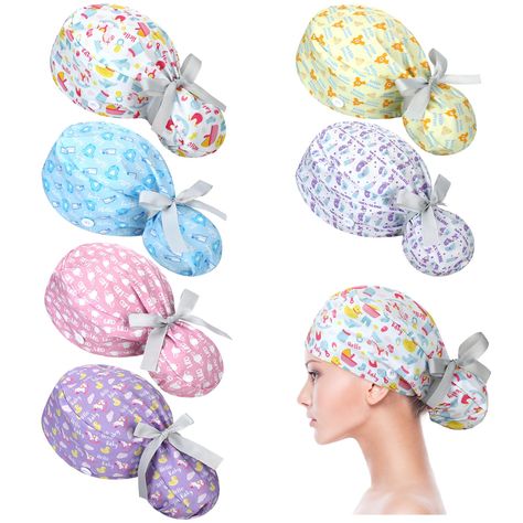 Bouffant scrub hat