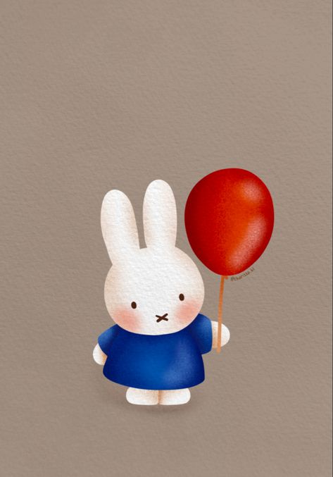 #miffy #rabbit #balloon #cartoon #illustration #drawing #digital #digitalart #procreate #character #digitalillustration on Miffy Drawing, Procreate Character, Rabbit Balloon, Balloon Cartoon, Drawing Digital, The Rabbit, Illustration Drawing, Cartoon Illustration, Digital Illustration