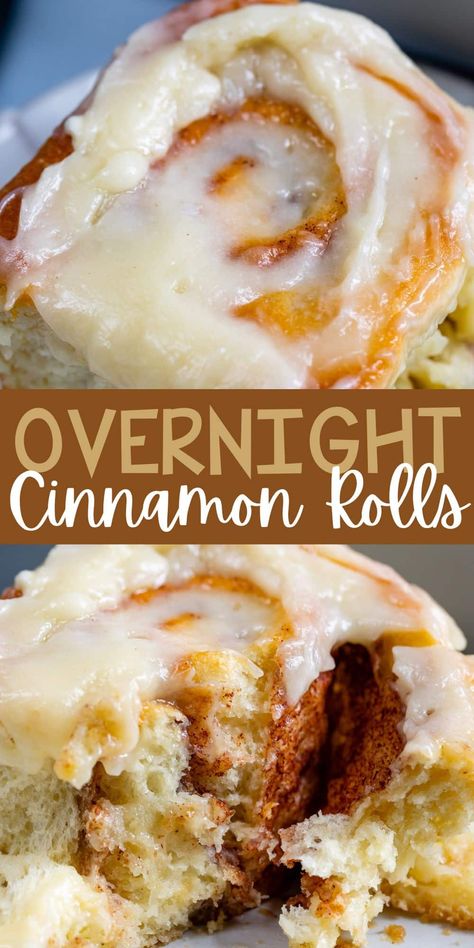 High Altitude Cinnamon Rolls, Different Kinds Of Cinnamon Rolls, Cinnomen Rolls Recipes, Cinnamon Rolls With Condensed Milk, Make Ahead Rolls, Sourdough Cinnamon Rolls Overnight, Cinnabuns Recipe, Pig Desserts, Make Ahead Cinnamon Rolls