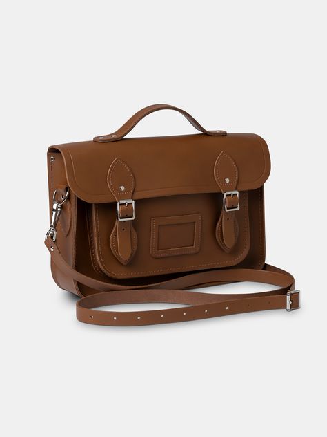 Brown Cambridge Satchel Large Leather Satchel Bag – The Cambridge Satchel Company US Store Cambridge Bag, School Satchel, Vintage Briefcase, Popular Bags, Leather Satchel Bag, Pack Your Bags, Leather Skin, Cambridge Satchel, Work Bag