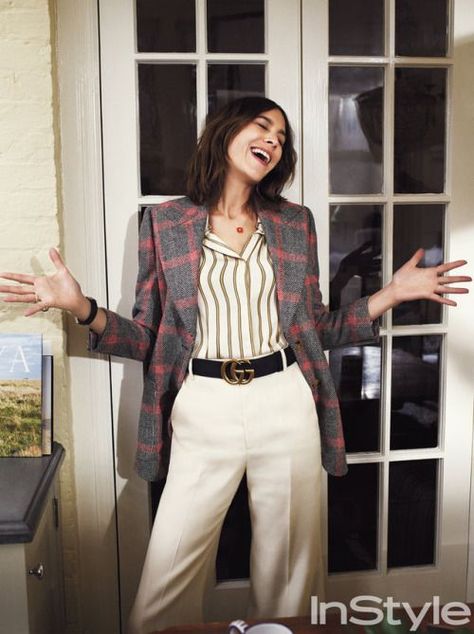 Alexa Chung InStyle Alexa Chang, Annie Hall Style, Daily Alexa Chung, Alexa Chung Style, Annie Hall, Barry Manilow, Katharine Hepburn, Celeb Style, 70s Style