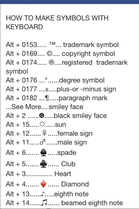 Symbols With Keyboard, Electronic Hacks, School Life Hacks, Internet Slang, Keyboard Symbols, Keyboard Hacks, Broadway Party, Whatsapp Tricks, Computer Hacks