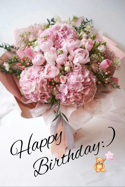 Happy Birthday Wishes Song, Happy Birthday Bouquet, Happy Birthday Wishes Pics, Happy Birthday Floral, Happy Birthday Flowers Wishes, Birthday Wishes Pics, Happy Birthday Wishes Messages, Birthday Wishes Flowers, Happy Birthday Art