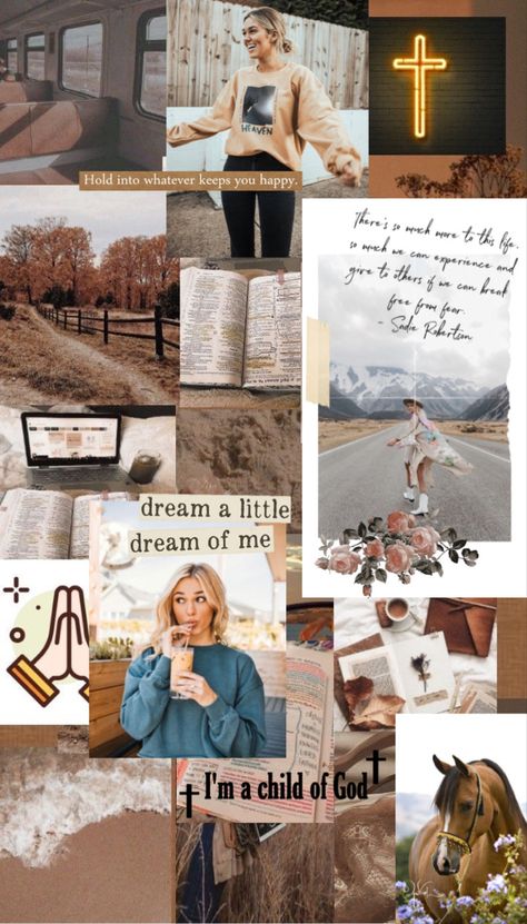 Sadie Robertson Quotes Wallpaper, Bible Collage Wallpaper, Scripture Collage Wallpaper, Vibey Aesthetics, Live By Sadie Robertson, Who Are You Following Sadie Robertson, Sadie Robertson Huff, Inspo People, Anne Wilson