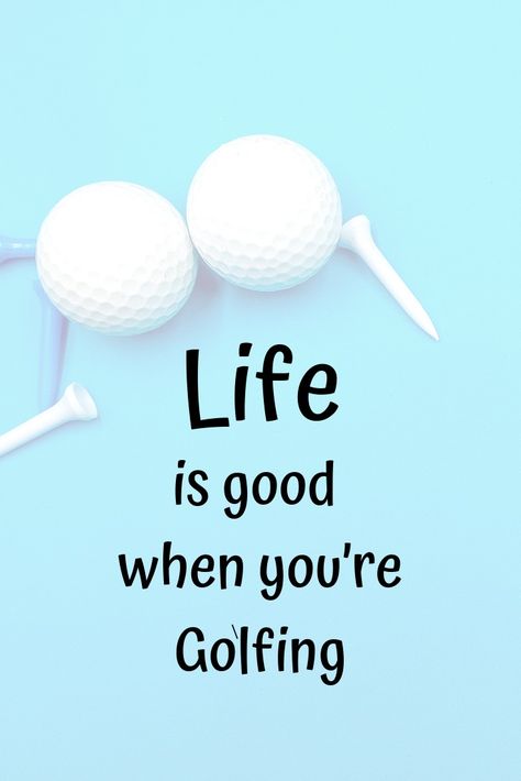 Golf Quotes Humor, Golfing Quotes, Golf Inspiration Quotes, Golfers Birthday, Golf Quotes Funny, Golf Ball Crafts, Golf Inspiration, Golf Stuff, Therapy Quotes