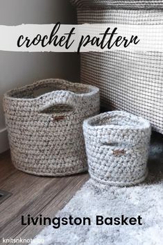 Crochet Stiff Basket, Chunky Basket Crochet Pattern, Chunky Crochet Baskets Free Patterns, Chunky Yarn Basket Crochet, Sturdy Crochet Basket Pattern Free, Crochet Basket Handles, Sturdy Crochet Basket, Basket Crochet Pattern Free, Chunky Knit Basket