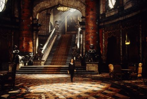 The Haunting (1999) photos, including production stills, premiere photos and other event photos, publicity photos, behind-the-scenes, and more. Lili Taylor, Manor Interior, Gothic Mansion, Secret Passageways, Movie Locations, Revival Architecture, The Haunting, Best Flooring, Gothic House