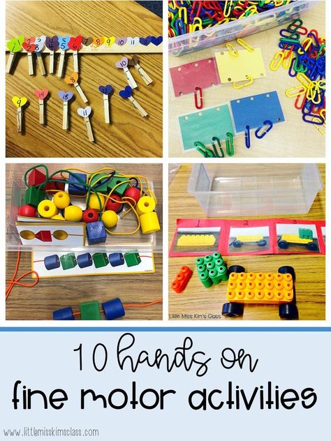 10 Simple and FUN fine motor activity ideas for special education Sen Activities Special Education, Task Boxes Preschool, Sensory Activities For Preschoolers, Fine Motor Activity, Fine Motor Activities For Kids, Teaching Special Education, Preschool Fine Motor, Gross Motor Activities, Pre K Activities