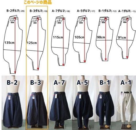 Samurai Pants Pattern, Tobi Pants Pattern, Parachute Pants Sewing Pattern, Tobi Pants, Cosplay Tips, Sewing Design, Diy Sewing Clothes, Clothes Sewing Patterns, Fashion Sewing Pattern