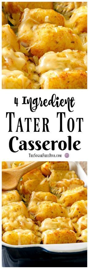 Casserole Potatoes, Casserole Crockpot Recipes, Tater Tot Recipes, Potatoes Easy, Tater Tot Casserole Recipes, Tot Casserole, Tater Tot Casserole, Tater Tots, Hash Brown