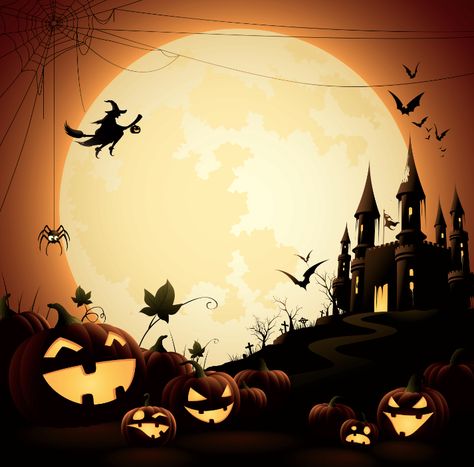 Halloween  Backgrounds available for your next event-- ViPpartyPRO.com   954-921-8861   11ft wide by 8ft high Halloween Gfx Background, Halloween Flyer Background, Halloween Logo Design, Masquerade Invitations, Halloween Desktop Wallpaper, Halloween Logo, Fall Art Projects, Art Studio Design, Halloween Background