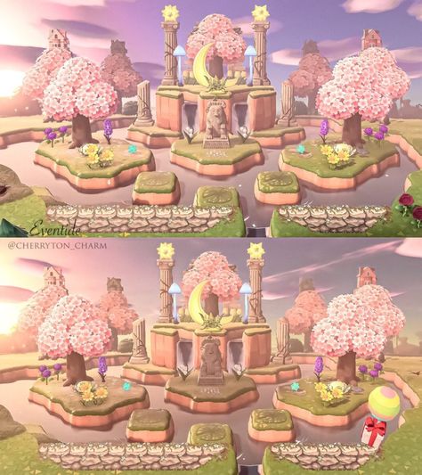 Codes Animal Crossing, Animal Crossing Hair, Fairy Island, Elder Tree, Cottagecore Animal Crossing, Nintendo Switch Animal Crossing, Pink Island, Hair Codes, Animal Crossing 3ds